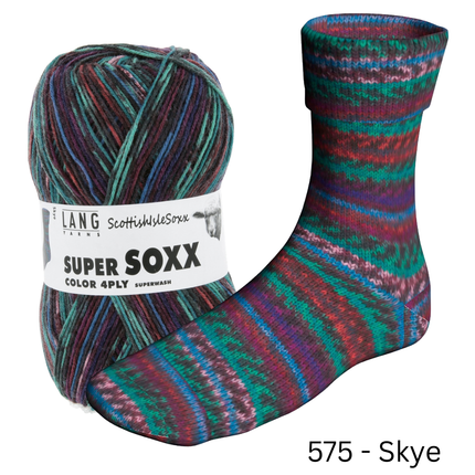 Scottish Isle - Super Soxx Colour 4ply