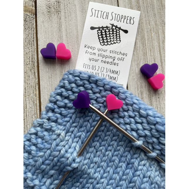 Fox and Pine Stitch Stoppers