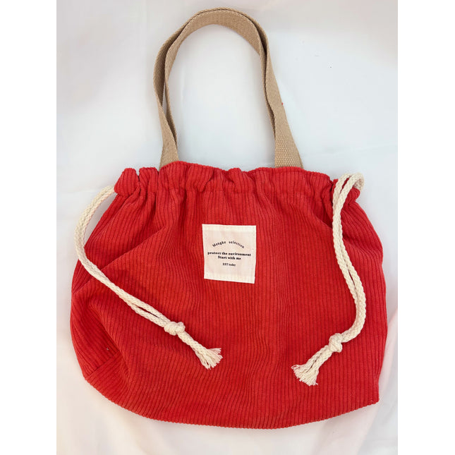 Drawstring Corduroy Project Bags
