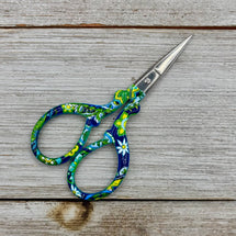 Blue/Green Floral Print
