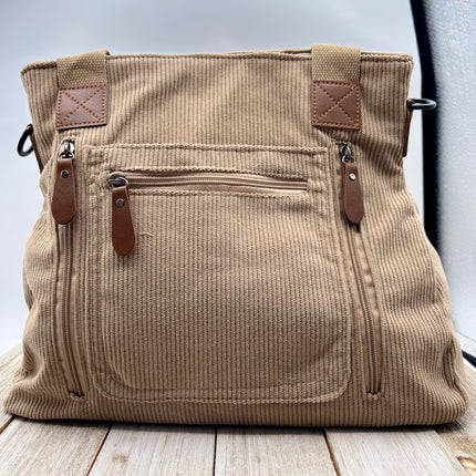 Large Corduroy Project Bag