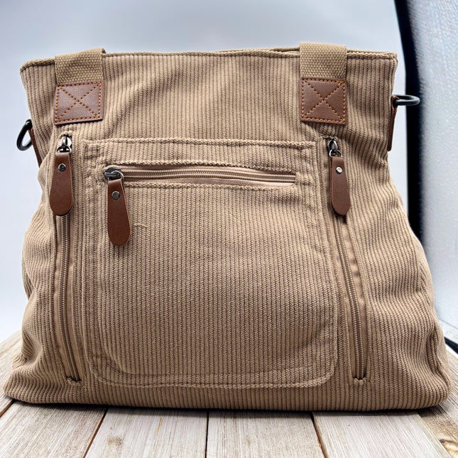 Large Corduroy Project Bag