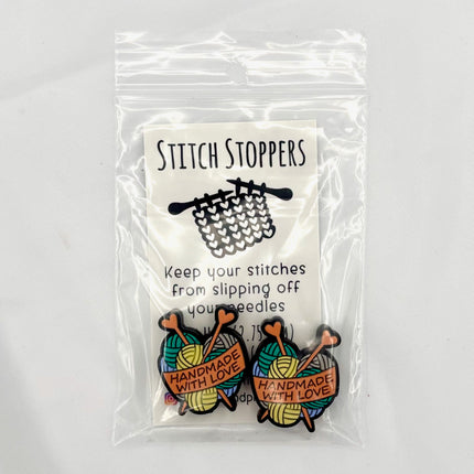 Fox and Pine Stitch Stoppers