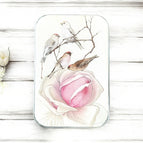 Vintage Rose and Birds