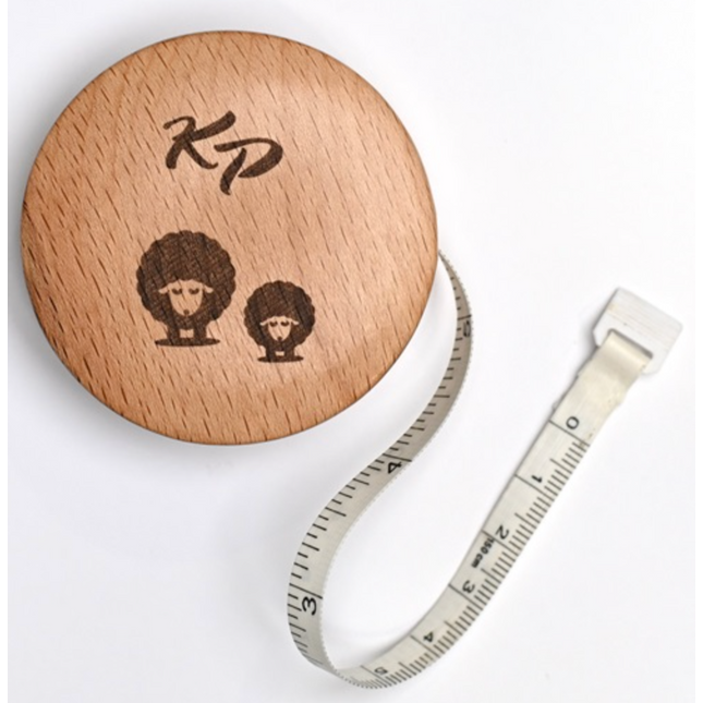 Retractable Wood Encased Measuring Tape