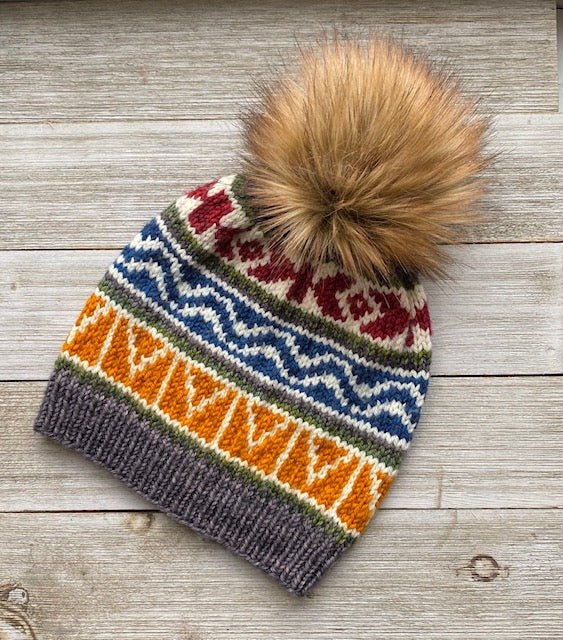 Beautiful British Columbia Hat Kit - A Twist of Yarn