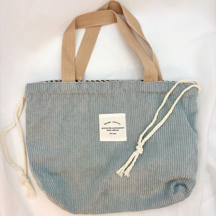 Drawstring Corduroy Project Bags