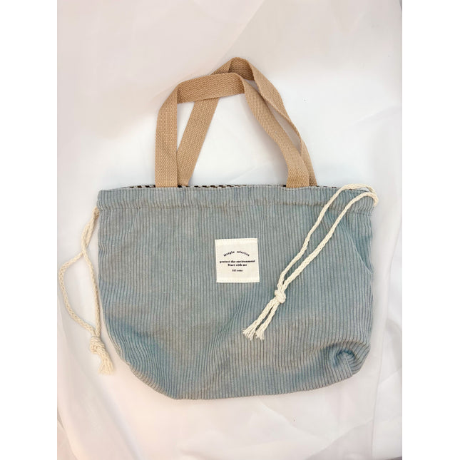 Drawstring Corduroy Project Bags
