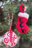 Needle Felted Christmas Decor