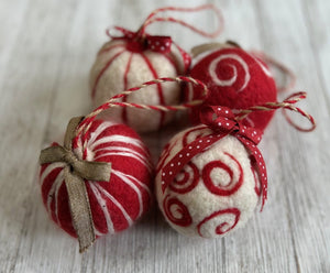 Needle Felted Christmas Decor