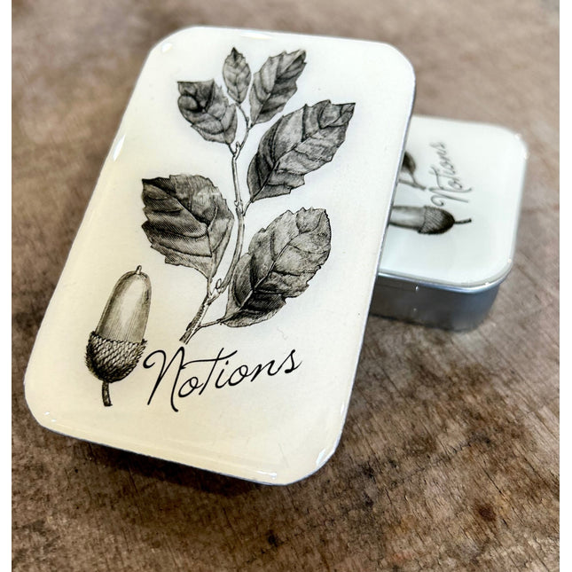 Firefly Notes Notions Tin - Large (Empty) - A Twist of Yarn