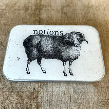 Firefly Notes Notions Tin - Large (Empty) - A Twist of Yarn