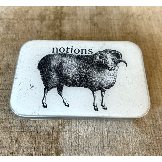 Firefly Notes Notions Tin - Large (Empty) - A Twist of Yarn