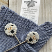 Grey Knitting Sheep