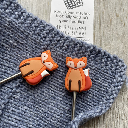 Fox and Pine Point Protectors - A Twist of Yarn