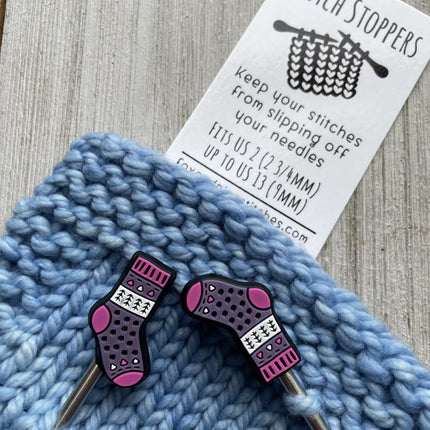 Fox and Pine Point Protectors - A Twist of Yarn