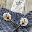 White Knitting Sheep
