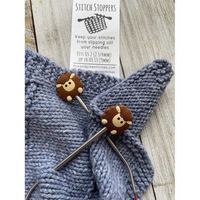 Fox and Pine Point Protectors - A Twist of Yarn