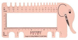 Gauge Ruler - A Twist of Yarn