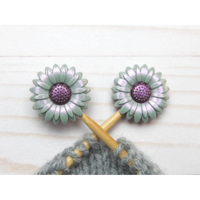 Fox and Pine Stitch Stoppers