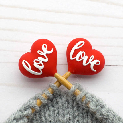 Fox and Pine Stitch Stoppers