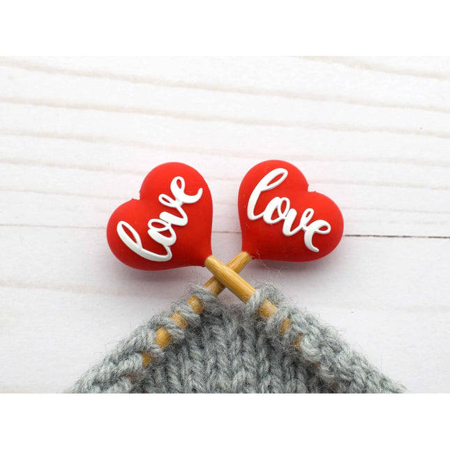 Fox and Pine Stitch Stoppers