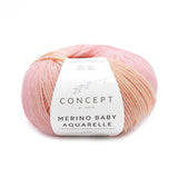 Merino Baby Aquarelle - A Twist of Yarn