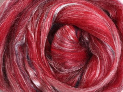Merino Silk Blend Roving - A Twist of Yarn