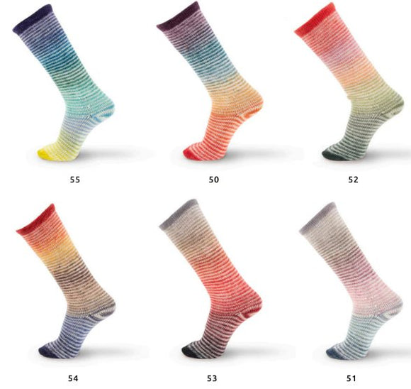 Rainbow Symmetric Sock & More - A Twist of Yarn