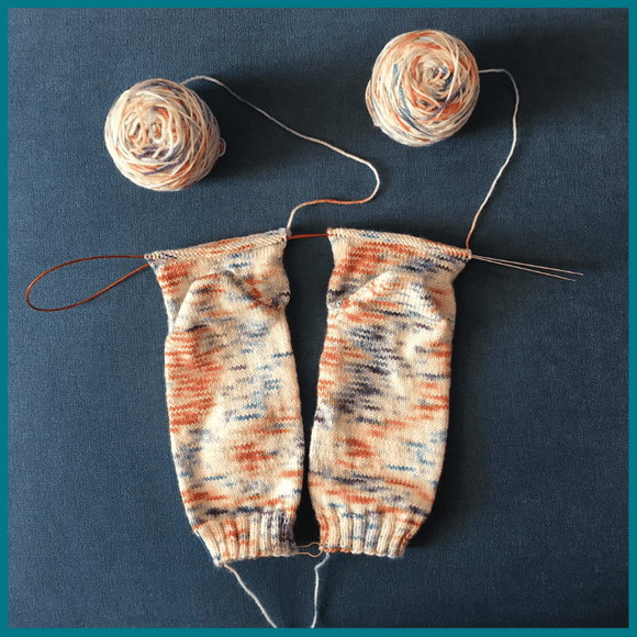 Two - at - a - Time Magic Loop Socks - A Twist of Yarn